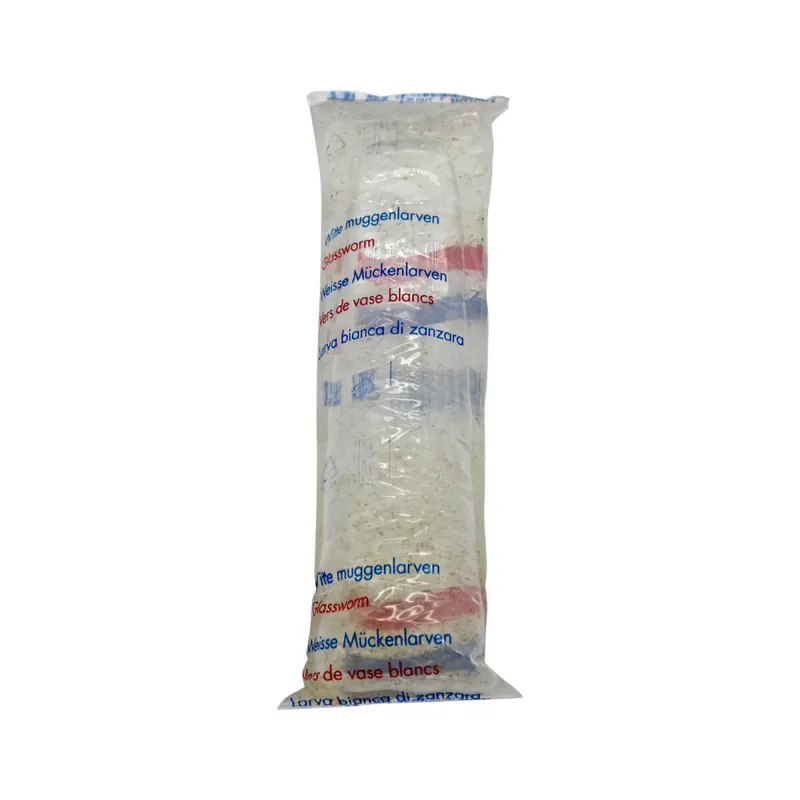 Markenware Weiße Mückenlarven lebende 100ml