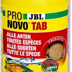 Markenprodukt JBL PRONOVO TAB M für Aquarienfische von 1-20 cm 100 ml - 58 g
