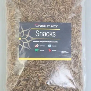 Unique Koi Snacks Hermetia-Larven 2500ml Neuheit