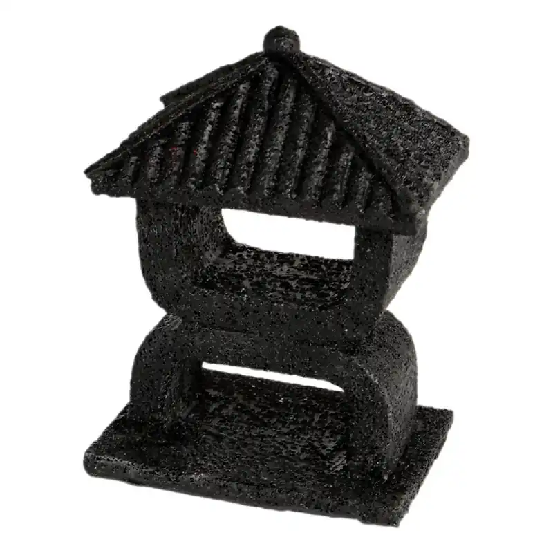 Garantierte Lieferung Deko ZEN Mini Tempel schwarz