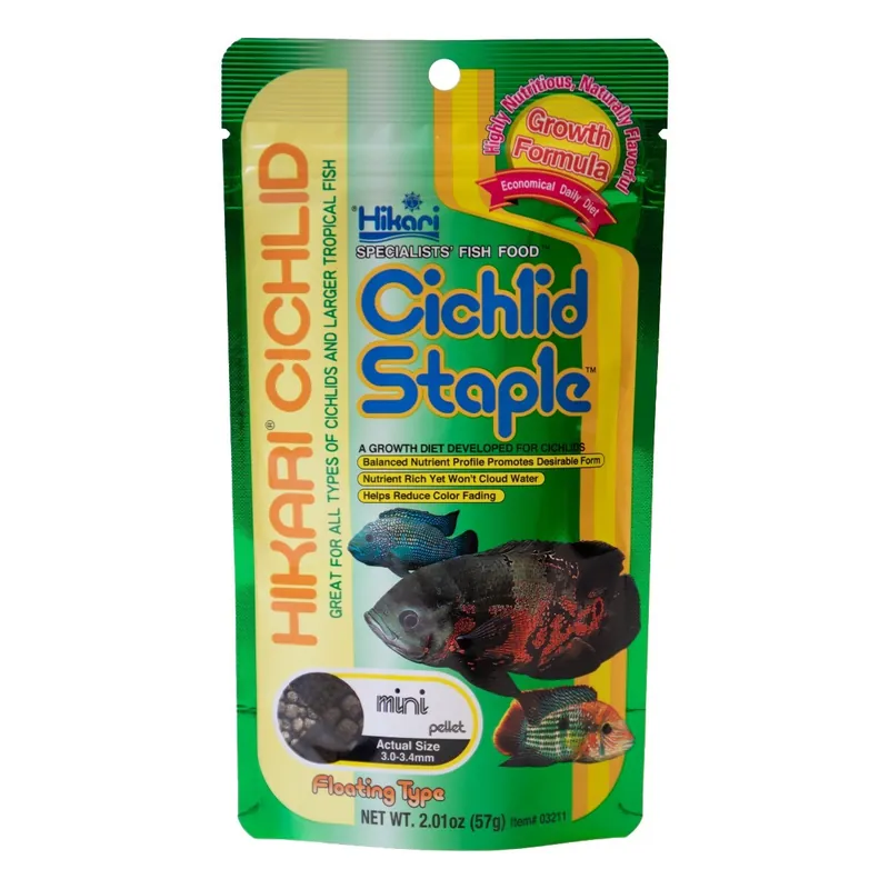 Ausverkauf Hikari Cichlid Staple Wachstumsfutter Mini - 57 Gramm