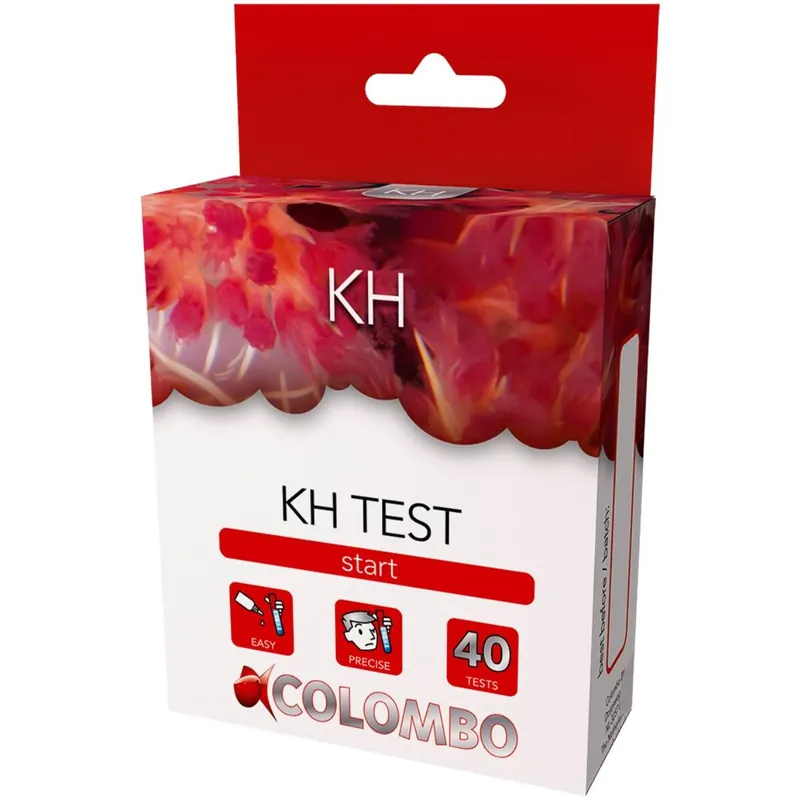 Tropftest KH Karbonathärte Test zur präzisen Bestimmung des KH-Wertes im Meerwasser Must-Have