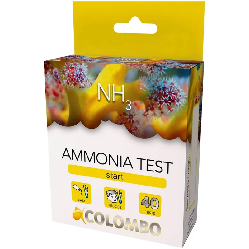 Tropftest Ammoniak NH3 Test zur präzisen Bestimmung des NH3-Wertes im Meerwasser Must-Have