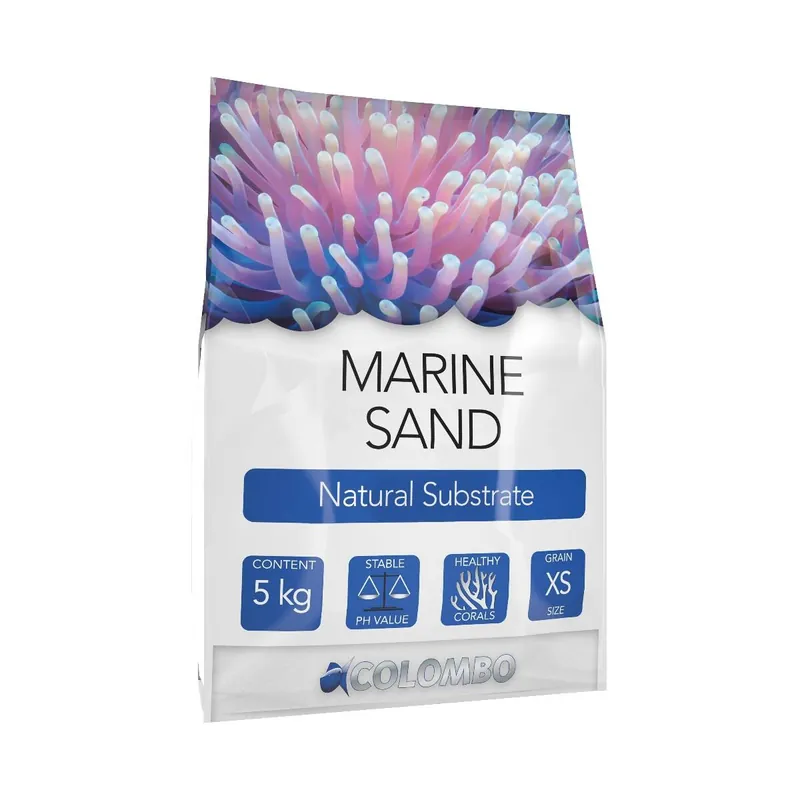 Marine Sand - Natürlicher Meerwasser Sand XS - M für Meer und Korallen sowie Cichliden XS - 5kg Bestseller