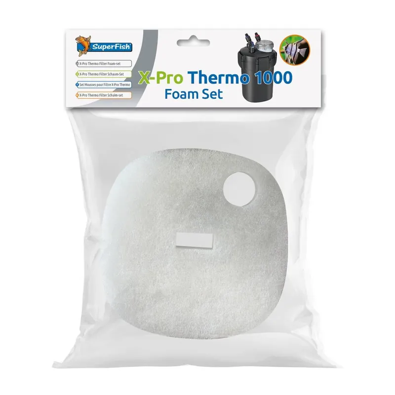 Garantierte Lieferung X-Pro Thermo Filterschaum-Set 3 Stück Für X-Pro Thermo 1000