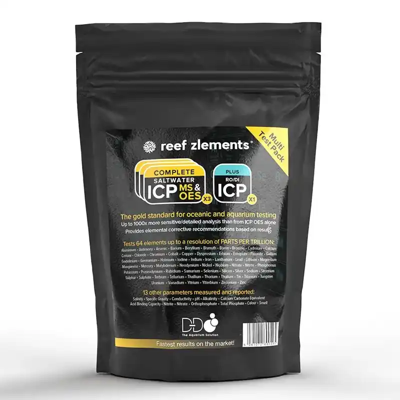 D-D Reef Zlements ICP Test - Hochpräzise 64 plus 13 Parameter Analyse ICP Test 1er Online Kaufen
