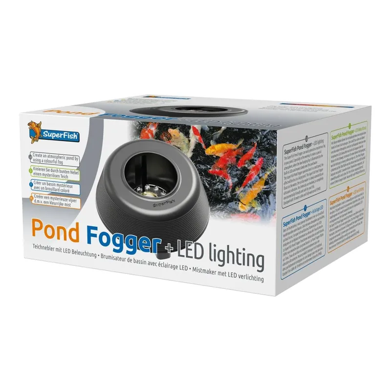 Jetzt Kaufen Pond Fogger Teich Nebelmaschine - Schwimmender Teich Nebler mit LED Licht Pond Fogger Teich Nebelmaschine