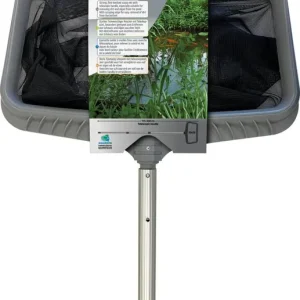 Stabiler XL Kescher mit Teleskopstiel - Starkes Fisch Netz mit Abstreifkante XL Kescher 50x26x360cm Beliebt