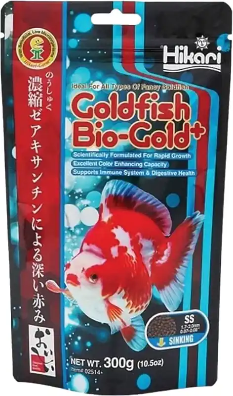 Hikari Goldfish Bio-Gold+ sorgt für optimale Farbe und Wachstum Goldfish BIO Gold+ 100g treibend Jetzt Kaufen