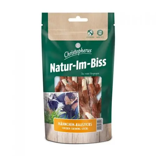 Christopherus Snack Hähnchenkausticks 70g Geprüft