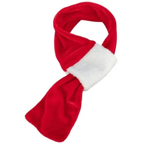 Trixie Xmas Schal - rot/weiß 50 cm Neu