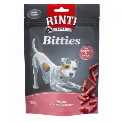 Rinti Bitties Karotte & Spinat 100g Ausverkauf