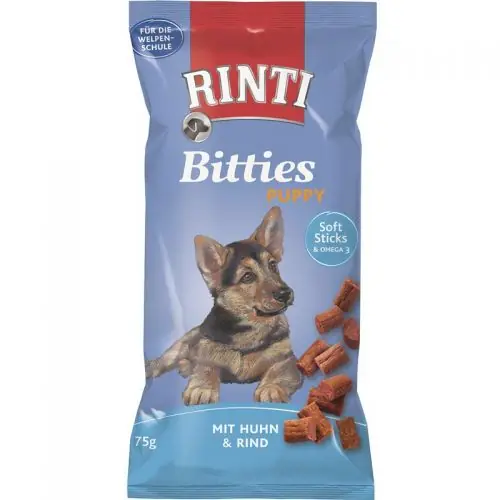 Neu Rinti Extra Bitties Puppy Huhn & Rind 75g