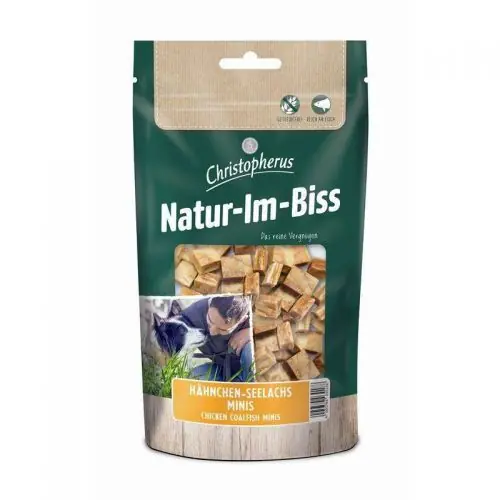 Angebot Christopherus Snack Hähnchen-Seelachs Minis 70g