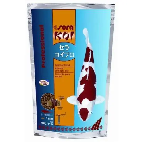 Garantierte Lieferung Sera Koi Professional Sommerfutter 500g