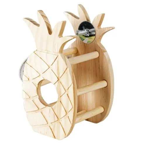 Highlight Duvoplus Holz-Heuraufe Ananas