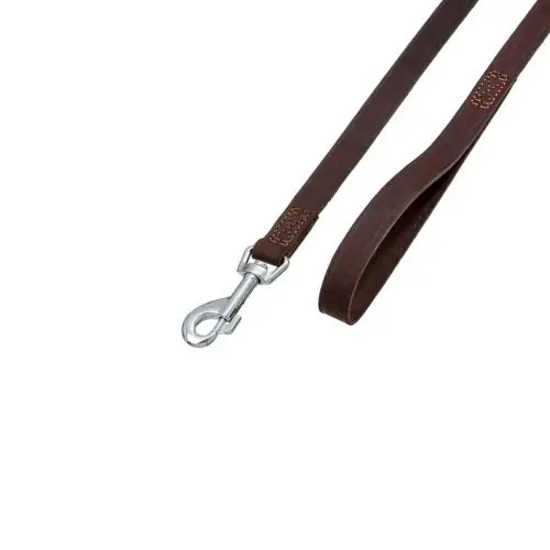 Karlie RONDO Leine genäht - Braun, 100 cm 12mm. 100cm Billig