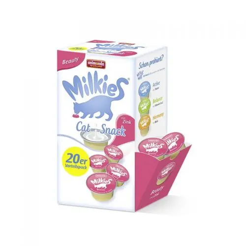 Kracherpreis Animonda Milkies Beauty mit Zink 20x15g