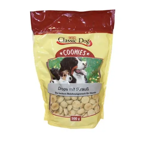 Classic Dog Snack Cookies Drops mit Strauß 500g Solange Der Vorrat Reicht