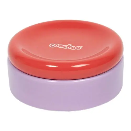 Coockoo Futternapf FUNKY FEEDING - rot/violett Top-Angebot