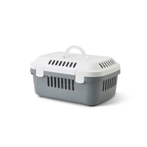 Schnäppchen Savic Kleintier-Transportbox Discovery Compact - weiß/grau