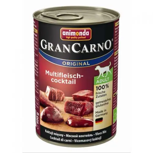 Preiswert Animonda Dog Dose GranCarno Adult Multi - Fleischcocktail 400g