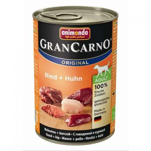 Animonda Dog Dose GranCarno Adult Rind & Huhn 400g Jetzt Kaufen