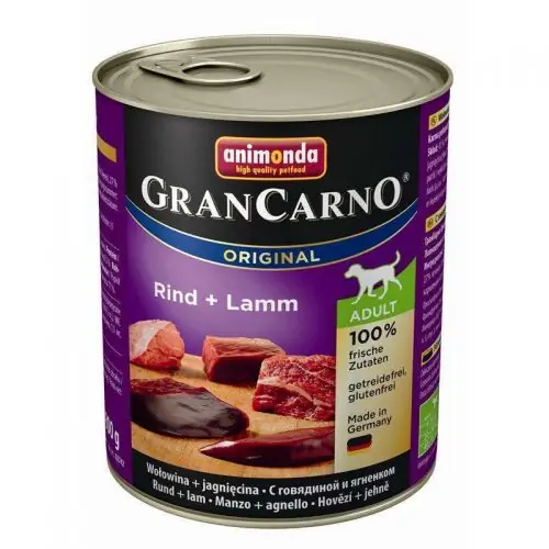 Animonda GranCarno Adult Rind & Lamm 800g Top-Preis