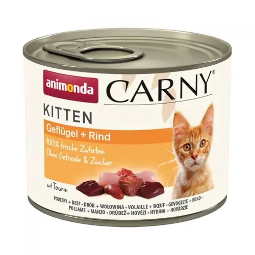 Must-Have Animonda Carny Kitten Geflügel & Rind 200g