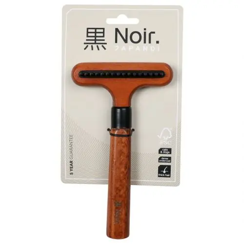 Nur Heute EBI Noir Japandi Entwirrungsharke mit rotierenden Zinken