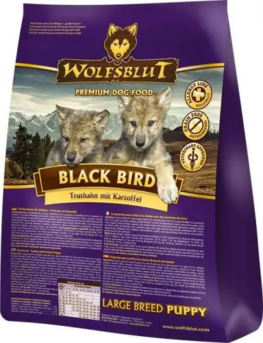 Nur Für Kurze Zeit Wolfsblut Black Bird Puppy Large 2 kg