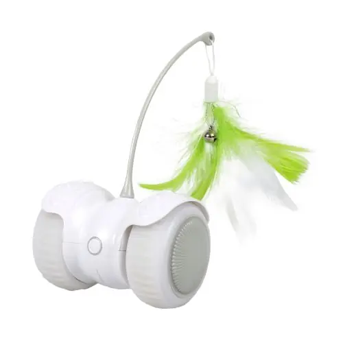Highlight EBI Cat Toy RC Cat Chaser - weiß/grün