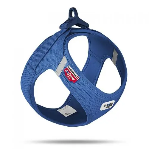 Curli Clasp Vest Geschirr Air-Mesh - blau 3XS Neue Kollektion