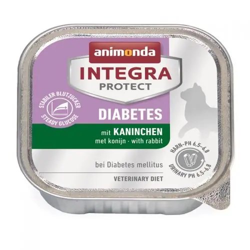 Animonda Cat Integra Protect Diabetes mit Kaninchen 100g Abverkauf