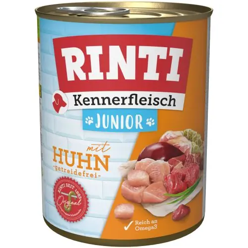 Preisreduziert Rinti Kennerfleisch Junior Huhn 800g