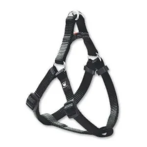 Karlie ASP Step&Go Geschirr - Schwarz 10 mm. 36-52 cm Sonderangebot