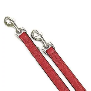Preisreduziert Karlie VINTAGE Führleine - Rot 14 mm. 200 cm