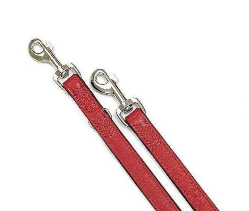 Preisreduziert Karlie VINTAGE Führleine - Rot 14 mm. 200 cm