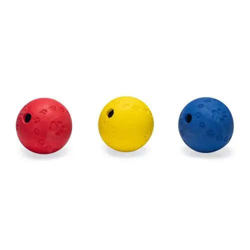 Karlie BOOMER Vollgummi Futterball 10.5 cm Nur Für Kurze Zeit