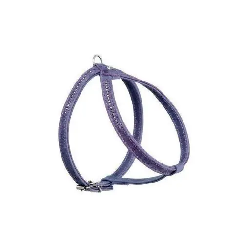 Karlie Buffalo Denim Strass Geschirr - Lavendel 20-27 cm Preisreduziert