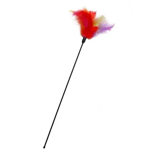 Preiswert Karlie Flamingo Katzenwedel mit Federn - multicolor