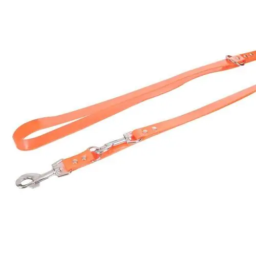 Neu Karlie Flamingo TPR Führleine 200 cm - Orange