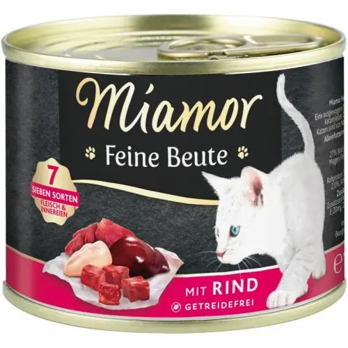 Miamor Dose Feine Beute Rind 185g Beliebt