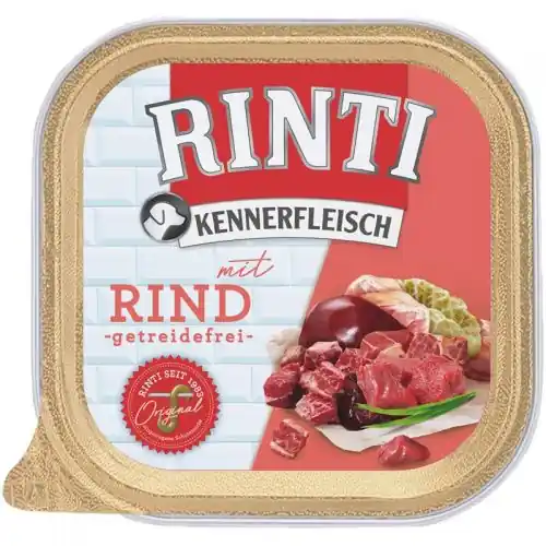Rinti Schale Kennerfleisch mit Rind 300g Neu Im Sortiment