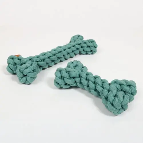 D&D Baumwollknochen Dente - blau 19 x 10 x 5cm Nur Heute