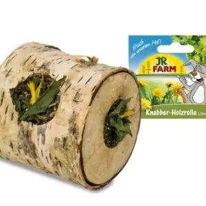 Neue Ware JR Farm Knabber-Holzrolle Löwenzahn