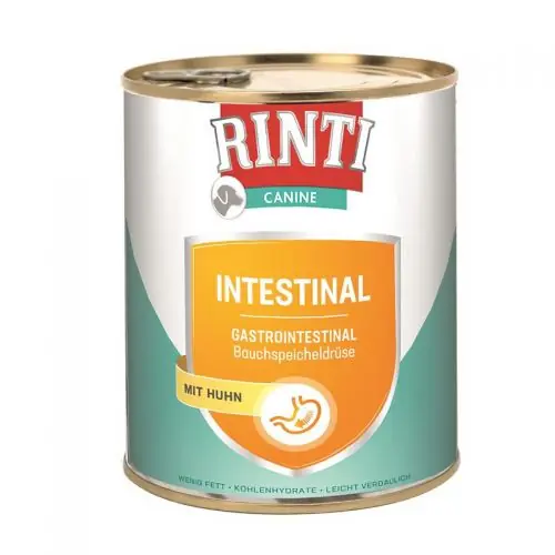 Bestseller Rinti Canine Dose Intestinal mit Huhn 400g