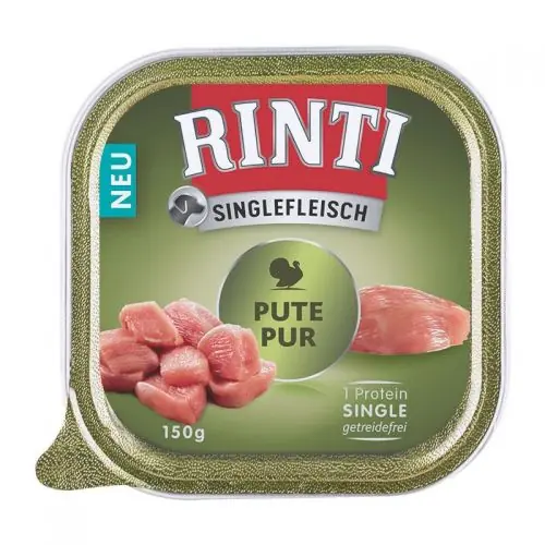 Rinti Schale Singlefleisch Pute Pur 150g Begrenztes Angebot