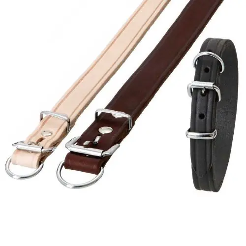Karlie RONDO Halsband mit Zugentlastung - Natur, 70 cm Neu