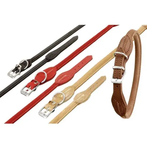 Billig Karlie Buffalo Rund Halsband, Schwarz - 60cm / 10mm